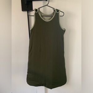 Caden Lane Baby Sleep Sack - Olive and Sage Green - Size Small